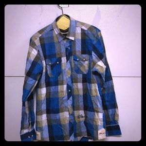 Studded button down shirt